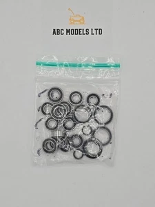 Tamiya TA03f TA03F-S Complete 20 Bearing Kit - Hop Up Upgrade - UK STOCK - 2RS - Bild 1 von 1