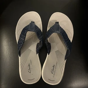 Clarks Cloudsteppers para mujer azul marino talla 8 - Imagen 1 de 6