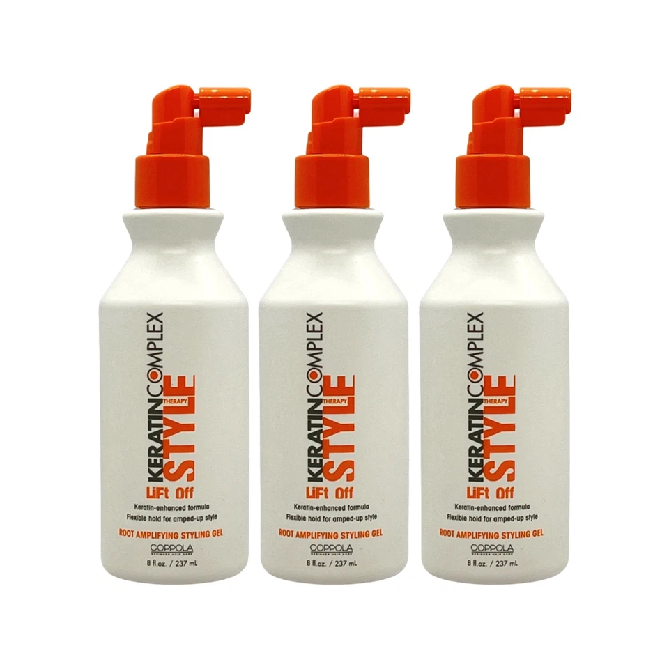 Keratin Complex Style Lift Off Root Amplifying Styling Gel 8 Oz (Pack of 3) - Image 1 of 1