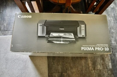 Canon Pixma Pro-10 Wireless Professional Inkjet Photo Printer - Image 1 of 4
