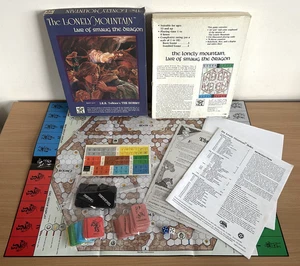 La Tana della Montagna Solitaria di Smaug Il Drago Gioco 1984 ICE Hobbit Tolkien LOTR - Foto 1 di 13