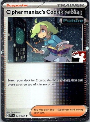 Ciphermaniac's Codebreaking Uncommon SV05: Temporal Forces 145/162 NM - Image 1 of 2
