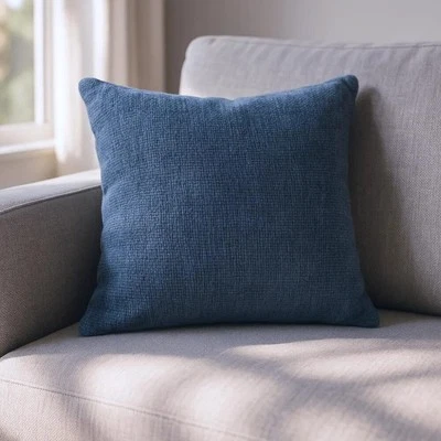 Style Furnishings Somerset Filled Cushion Denim - Image 1 of 4
