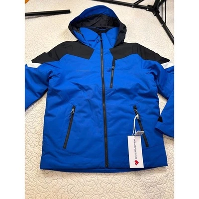 Obermeyer Youth Size Large (14/16) Blue and Black Fleet Jacket - Image 1 of 4