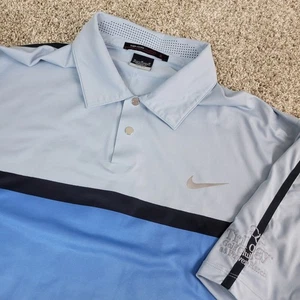 Nike Tiger Woods Collection Herren Medium Blue Performance Stretch Polo SS - Bild 1 von 6