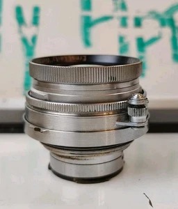 Leica Summitar 5cm f2 Ltm Screwmount Rangefinder Lens Chrome *LESEN* - Bild 1 von 11