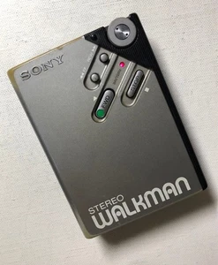 [Ex+++] Sony Walkman WM-II Gray Vintage Portable Cassette Player Japan Used - Picture 1 of 13