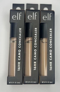 (3ct) e.l.f. 16HR Full Coverage Matte Camo Concealer, Tan Walnut, 0.2 fl oz - Picture 1 of 5