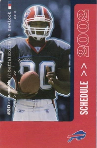 Calendario tascabile calcio BUFFALO BILLS 2002 - Foto 1 di 1