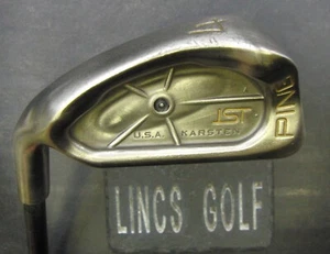 Left Handed Ping ISI Karsten 4 Iron Stiff Graphite Shaft Ping Grip - Picture 1 of 4