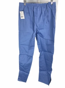 New WS Fundamentals Blue Nurse Scrub Uniform Pants Size S - Picture 1 of 4