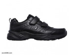 Skechers con strappi e memory foam, in similpelle colore BBK ( nero) - Imagen 1 de 5