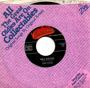 Sam Cooke:Only sixteen/Everybody Loves To Cha Cha Cha:US Collectables: Re-Issue - Picture 1 of 2