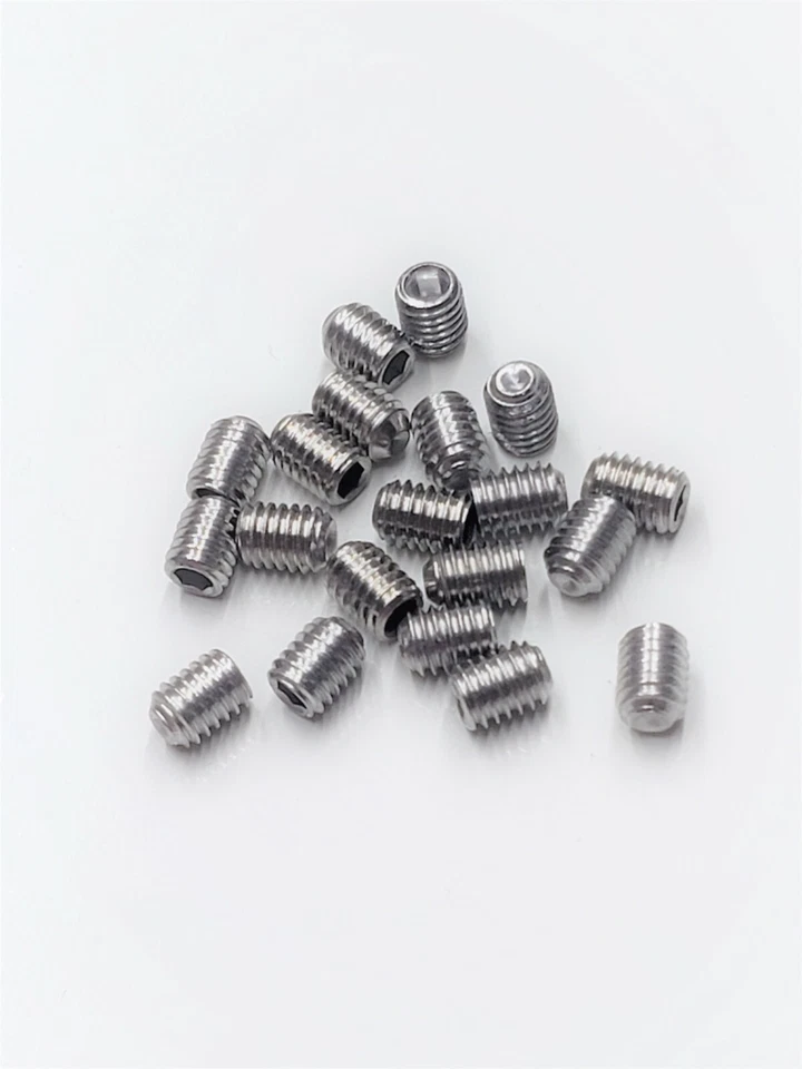 Stainless Steel 3x4mm Cup Point Set Screw 20pk HPI Z701 Team Losi LOS235026 NEW - Image 1 of 1