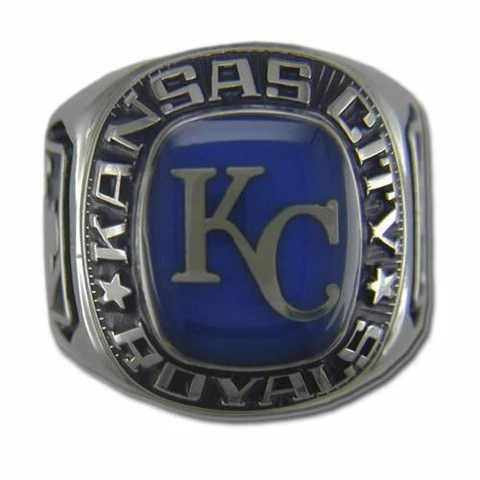 Kansas City Royals Classic Silvertone MLB Ring Cover