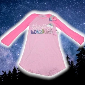 NEW W/TAG Imagine "Stay Magical" Long Sleeve Nightgown w/Scrunchies Size: XL - Picture 1 of 4