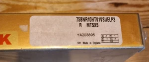 NSK  75BNR10HTV1VSUELP3  Precision Angular Ball Bearing   75 x 110 x 20 mm - Foto 1 di 2