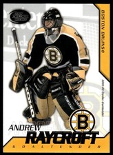 2002-03 PACIFIC CALDER SILVER Andrew Raycroft /299 Boston Bruins #56