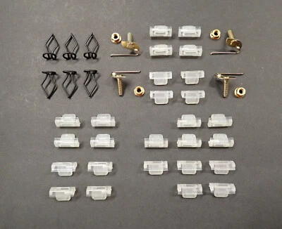 63 64 65 Buick Riviera Juego de clips laterales completos de moldura lateral delgada 1963 1964 1965 Foto 1 de 4