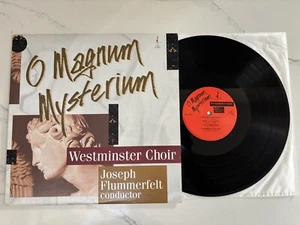 J FLUMMERFELT Westminster Choir "O Magnum Mysterium" 1993 Mint LP Chesky CR83 - Picture 1 of 12