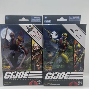 NEW G.I. Joe Classified Series Cobra Copperhead And Vypra Set Of 2 - Picture 1 of 2