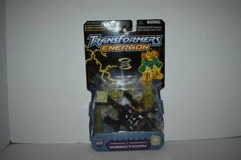 Hasbro Transformers Energon Insecticon Terrorcon Terromodus 2003 NIP Cover