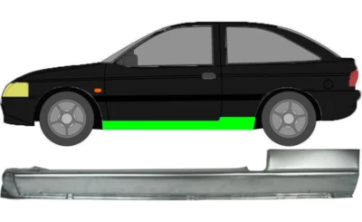 Full Sill for Ford Escort 1995 - 2000 3 Door Left - Image 1 of 3