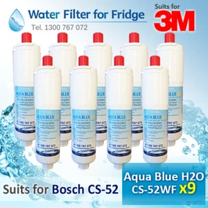 9x Bosch CS-52 Replacement Filter Aqua Blue H2O CS-52WF - Bild 1 von 6