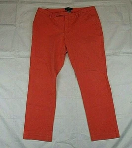 Mossimo Chino Crop Pants Women's 8 Pink Cotton Blend Stretch Low-Rise - Picture 1 of 10