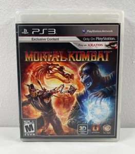 Mortal Kombat (Sony PlayStation 3, 2011) PS3 NO MANUAL - Picture 1 of 3