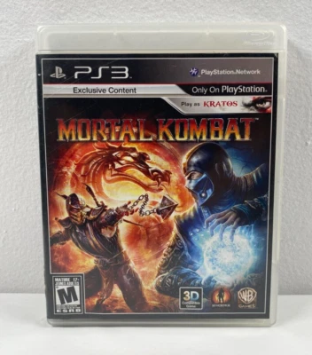 Mortal Kombat (Sony PlayStation 3, 2011) PS3 NO MANUAL - Image 1 of 3