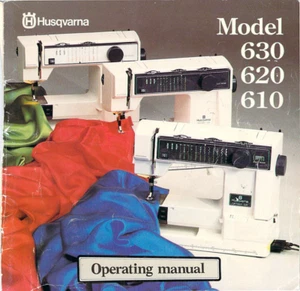 Husqvarna Viking 610 620 630 User Manual Instructions: Coil Bound 50 Pages - Picture 1 of 2