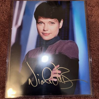 Nicole De Boer Signed Autographed  8x10 Photo - Ezri Dax Star Trek DS9 W/COA - Image 1 of 2