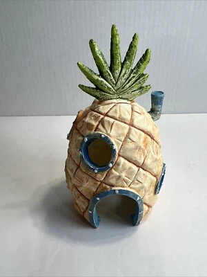 Aquarium decoration landscape cartoon ornamentsthe cave of Sponge Bob Foto 1 de 4