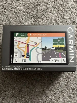 Garmin Drivesmart 61 North America Lmt-s 6.95 Gps Navigator Edge To Edge Display - Image 1 of 3
