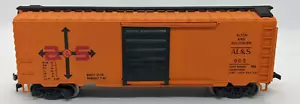 Roco HO: A&S AL&S #905 ALTON & SOUTHERN ORANGE S/D BOXCAR VINTAGE. AUSTRIA. - Picture 1 of 7