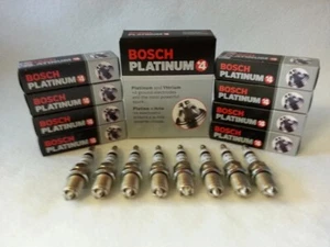 BOSCH +4 PLATINUM+4 SPARK PLUG 8-PCS FGR7DQP / 4417 BMW - Picture 1 of 2