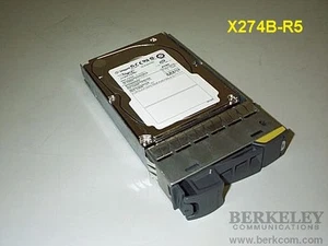 NetApp X274B-R5 144GB 10K Fibre Channel Universal Disk DS14, DS14mk2 108-00082 - Picture 1 of 1