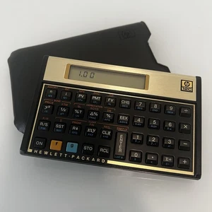 Hewlett Packard HP 12C Financial Calculator with Case TESTED - Picture 1 of 4