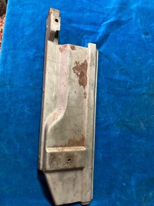 1955 Thunderbird LH, drivers side door glass lock end (door rear) run - Picture 1 of 3
