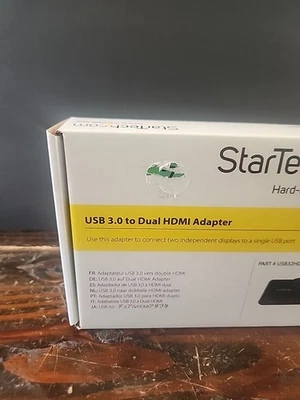 Startech USB 3.0 to HDMI Adapter, 1080p Slim USB to HDMI Display Adapter Convert - Image 1 of 4