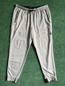 SPYDER Pants Mens L ACTIVE Jogger ProWeb Performance Sweat Comfort Stretch Gray - Picture 1 of 7