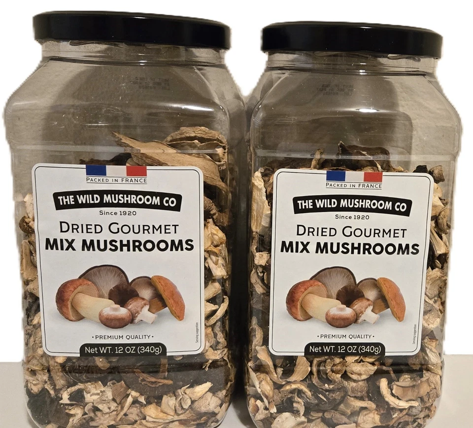 The Wild Mushroom Co. Dried Gourmet Mix Mushrooms - 12 oz