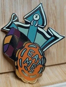 Alice In Wonderland "Eat Me" 🌺 Enamel Pin Badge Brooch 🌺 FREE POST (A3) - Picture 1 of 1