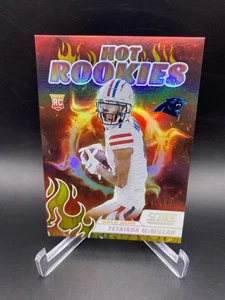 2025 Panini Score - Hot Rookies #7 Tetairoa McMillan Gold Zone RC /50 Panthers - Picture 1 of 3