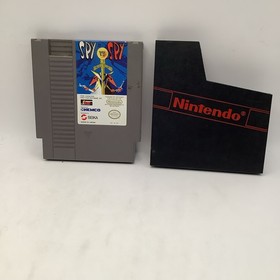 Spy Vs Spy NES Cartuccia + Manicotto/Copripolvere Testato Funzionante
