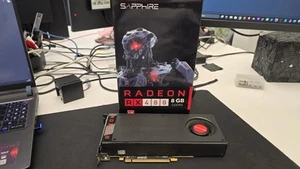 Sapphire Radeon RX 480 8GB Grafikkarte - Schwarz - Photo 1/8