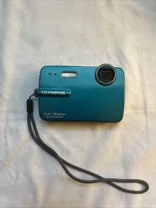 Olympus Stylus 550 WP fotocamera digitale impermeabile Aqua Teal (per ricambi) - Foto 1 di 9