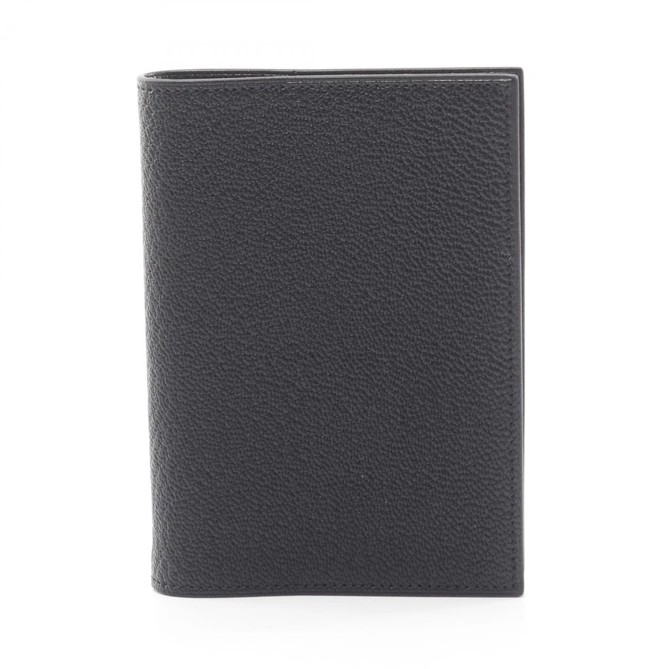 Funda para cuaderno HERMES Agenda GM CON cuero Chevre SHW negra usada para mujer Foto 1 de 4
