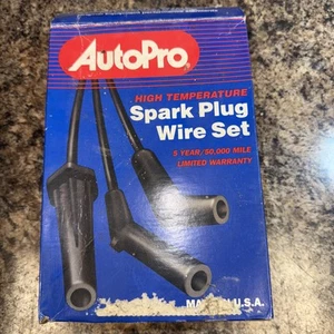 AutoPro Spark Plug Wire Set 22992 / 6460 Made In USA Fits FORD ESCORT 1991-1998 - Picture 1 of 4